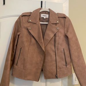 BB Dakota Moto Faux Leather Jacket - Women’s Size S